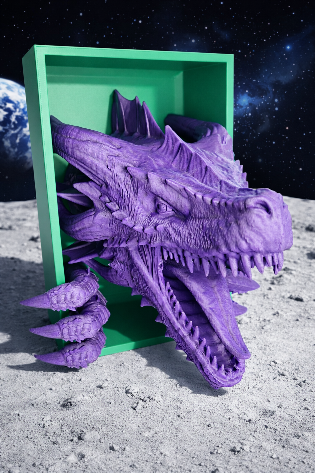 Book-Nook Dragon Bibliothèque